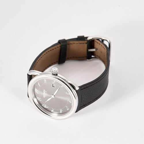 Montre HERMES - Arceau - Montre acier 58 Facettes DV10857-2