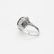 Bague 48 Bague en platine, saphir et diamants 58 Facettes DV11442-2