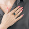 Bague 56 POMELLATO - Nudo Maxi - Bague or rose et Topaze Blue London 58 Facettes DV0942-1-56-3