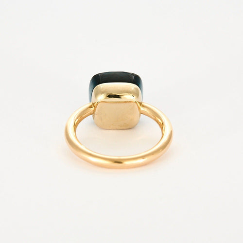 Bague 56 POMELLATO - Nudo Maxi - Bague or rose et Topaze Blue London 58 Facettes DV0942-1-56-3