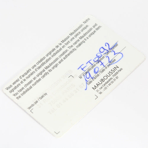 Bague 52 Mauboussin Bague Mauboussin Rainbow Love Ring Light green 58 Facettes DV12060-2-52-1