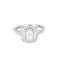 Bague 47 Tiffany & Co. Bague TIFFANY & CO - Bague Soleste Diamant taille coussin 58 Facettes DV9507-1-47-2