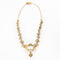 Collier Collier en or jaune et diamants taillés en rose 58 Facettes DV11678-2