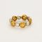 59 CHANTECLER- Bagues souples en or jaune et or gris, diamants et saphirs jaune 58 Facettes DV0956-1-59-2