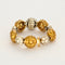 59 CHANTECLER- Bagues souples en or jaune et or gris, diamants et saphirs jaune 58 Facettes DV0956-1-59-2