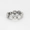 59 CHANTECLER- Bagues souples en or jaune et or gris, diamants et saphirs jaune 58 Facettes DV0956-1-59-2