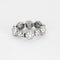 59 CHANTECLER- Bagues souples en or jaune et or gris, diamants et saphirs jaune 58 Facettes DV0956-1-59-2