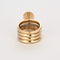 Bague 55 HULCHI BELLUNI - Funghetti - Bague en or et diamants 58 Facettes DV11120-2
