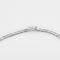 Collier Collier ras de cou en or blanc 18K (750 Millièmes) centré de 3 lignes de diamant 58 Facettes DV0925-1