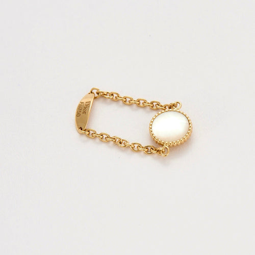 Bague 47 DIOR - ROSE DES VENTS - Bague en or jaune, nacre et diamant 58 Facettes DV6875-4-47-2