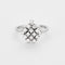 Bague 50 Bague en or gris et diamants 58 Facettes DV0120-15-50-5