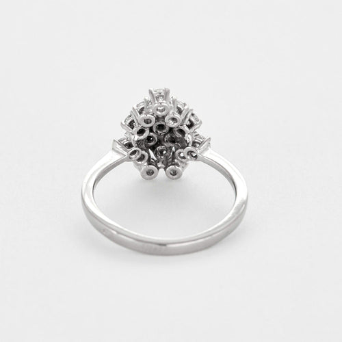 Bague 50 Bague en or gris et diamants 58 Facettes DV0120-15-50-5