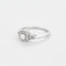 Bague 50 Mauboussin - Bague Solitaire Un Automne 1930 n°1 or gris et diamants. 58 Facettes DV12035-1-50-2