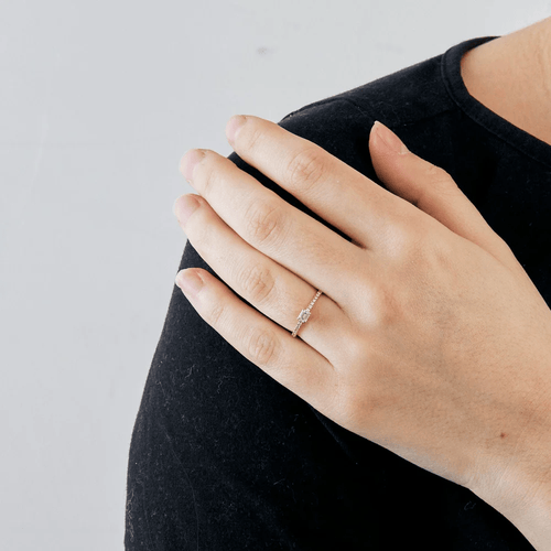 Bague 47 CARTIER - Bague Etincelle or rose et diamants 58 Facettes DV0971-1-47-2