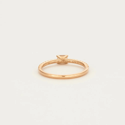 Bague 47 CARTIER - Bague Etincelle or rose et diamants 58 Facettes DV0971-1-47-2