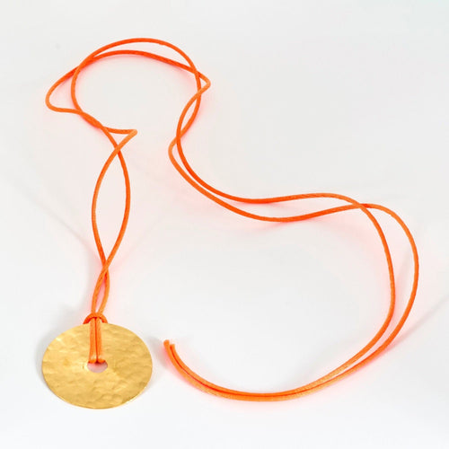 Pendentif DINH VAN - Pi - Pendentif en or martellé 58 Facettes DV12511-3