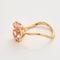 Bague 50 DIOR -  « OUI » Bague en or rose et morganite 58 Facettes DV12438-1-50-2