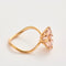 Bague 50 DIOR -  « OUI » Bague en or rose et morganite 58 Facettes DV12438-1-50-2