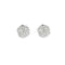 Boutons d'oreilles en or gris et diamants 58 Facettes DV12539-2