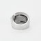 Bague 52 CHAUMET - Lien -  Large Bague en or gris serti d'un lien orné de petits diamants 58 Facettes DV11308-2-52-9