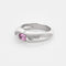 Bague 55 PIAGET - Biseau - Bague en or gris et tourmaline rose 58 Facettes DV12511-7-DV0882-1