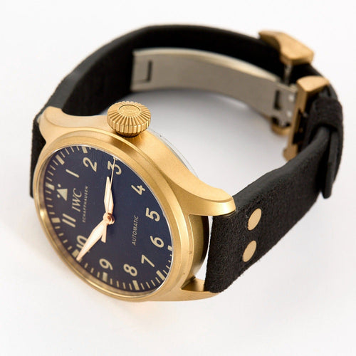 Montre IWC - Big Pilot / Édition Mr Porter - Montre d'homme en bronze brossé 58 Facettes DV0967-1