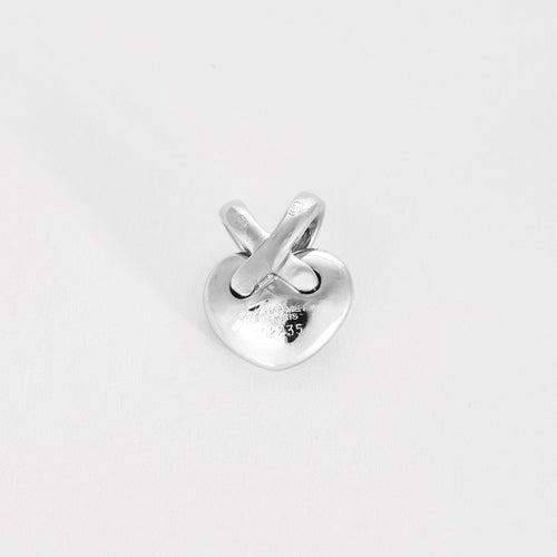 Pendentif CHAUMET - Pendentif Coeur Liens en or gris. Petit modèle 58 Facettes DV11154-4