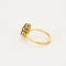 Bague 49 Bague "Fleur" or jaune, diamants et saphir 58 Facettes DV0974-6-49-2