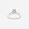 Bague 48 DE BEERS - Bague solitaire platine et diamant 0.54 carat environ 58 Facettes DV0973-1-48-2