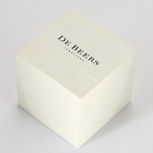 Bague 48 DE BEERS - Bague solitaire platine et diamant 0.54 carat environ 58 Facettes DV0973-1-48-2