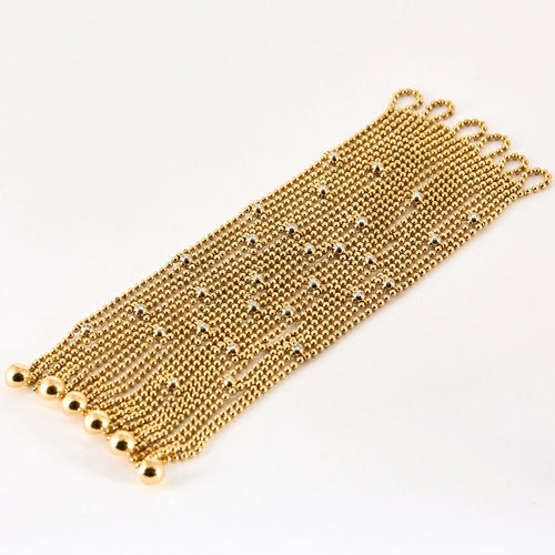 Bracelet CARTIER - Rare Bracelet Draperie Or Jaune et diamants 58 Facettes DV1101-30