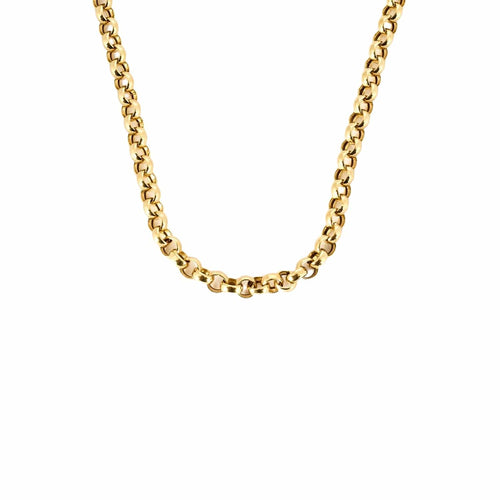 Collier Collier en or jaune à maille jaseron 58 Facettes DV10817-2