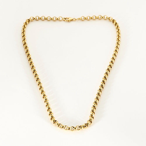 Collier Collier en or jaune à maille jaseron 58 Facettes DV10817-2