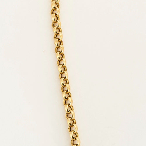 Collier Collier en or jaune à maille jaseron 58 Facettes DV10817-2