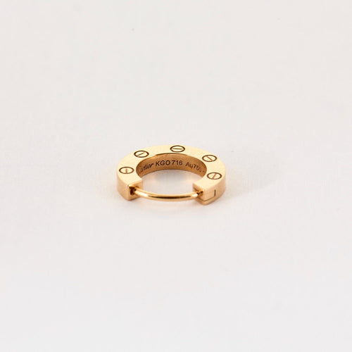 CARTIER -  Love - Mono boucle d’oreille en or rose