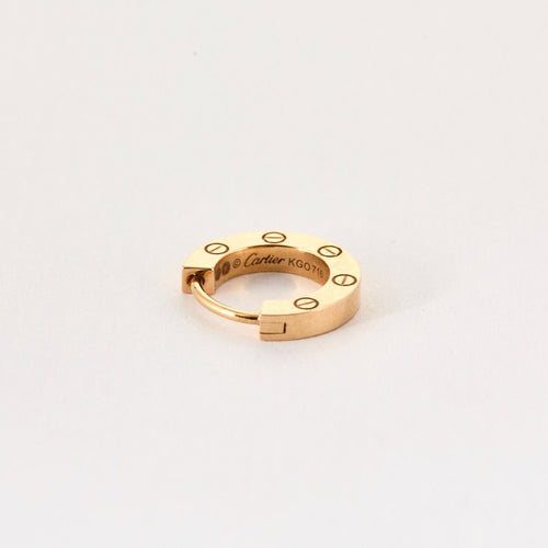 CARTIER -  Love - Mono boucle d’oreille en or rose