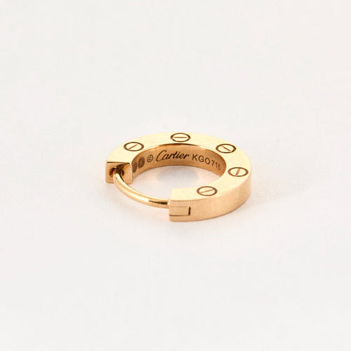 CARTIER -  Love - Mono boucle d’oreille en or rose