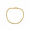 Bracelet Bracelet ligne en or jaune et diamants 58 Facettes DV0978-3