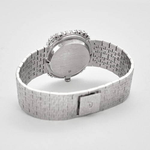 Montre PIAGET - Montre de dame en or gris, diamants et lapis-lazuli. 58 Facettes DV0979-2