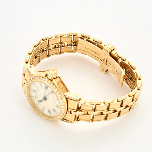 Montre BREGUET - Montre Breguet Marine automatique modèle « 2125B » en or jaune et diamants. 58 Facettes DV0979-3