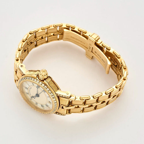 Montre BREGUET - Montre Breguet Marine automatique modèle « 2125B » en or jaune et diamants. 58 Facettes DV0979-3