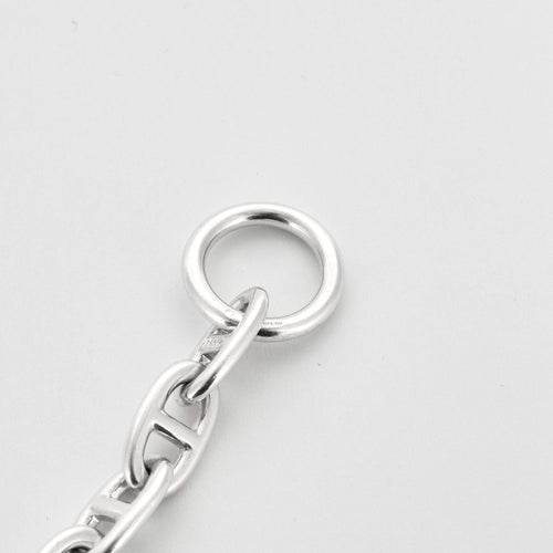 Bracelet HERMES - Bracelet chaîne d'ancre en argent, grand modèle 58 Facettes DV0981-1