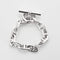 Bracelet HERMES - Bracelet chaîne d'ancre en argent, grand modèle 58 Facettes DV0981-1