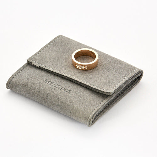 Bague 52 MESSIKA - Move - Bague en or rose serti d'un diamant 58 Facettes DV11868-1-52-1