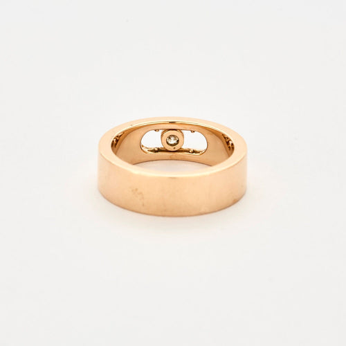 Bague 52 MESSIKA - Move - Bague en or rose serti d'un diamant 58 Facettes DV11868-1-52-1