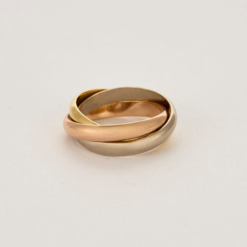 Bague 57 CARTIER - Trinity - Bague trois ors 58 Facettes DV12848-2-57-3