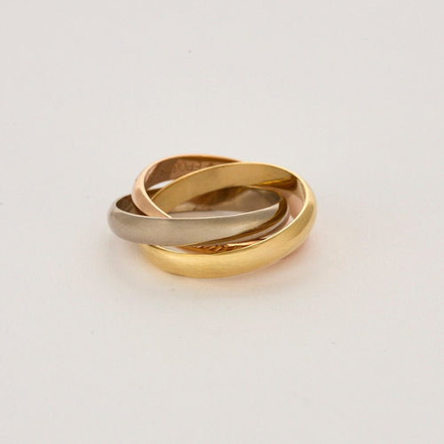 Bague 57 CARTIER - Trinity - Bague trois ors 58 Facettes DV12848-2-57-3