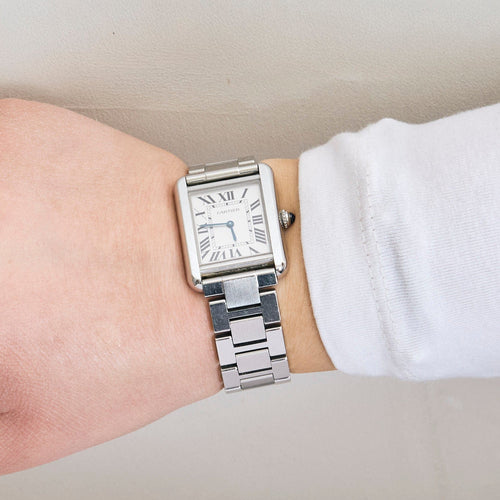 Montre CARTIER - Tank Solo - Montre Acier 58 Facettes DV0943-1