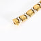 Bracelet Bracelet en or jaune, or gris et diamants 58 Facettes DV0984-6