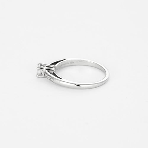 Bague 48.5 Mauboussin - Tu es le Sel de ma vie N°2 - Bague Solitaire en or gris et diamants 58 Facettes DV12741-1-485-2
